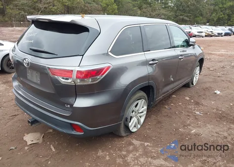 2015 Toyota Highlander Le V6 z USA, uszkodzony, nr VIN 5TDZKRFH2FS077185